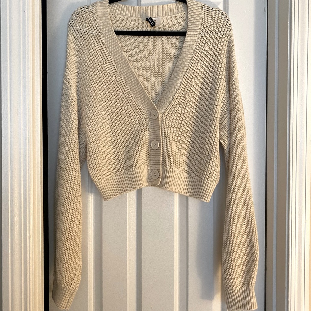 H&M Balloon Sleeve Cardigan